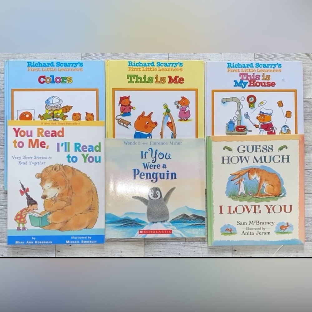 6-Book Toddler & Preschool Bundle – Richard Scarry + More
